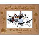 Personalized Thanksgiving Picture Frame Custom Engraved - Good Food, Good Drink, Good People