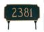 Two Sided Lawn Stake Address Sign - Address Plaque That Is The Same On Both Sides