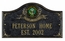 Military Proud Americans Address Plaque With Army, Air Force, Coast Guard, Navy, or Marines