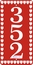 Vertical Address Sign with Heart Border