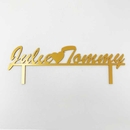 Personalized Wedding Cake Topper