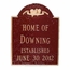 Wedding Established Date Plaque - Home Of or Casa Of and Hearts or Doves