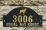 Wildlife Address Plaque - Choose Bear, Elephant, Elk, Moose, Lion, Rhino, Wolf