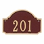 Small House Number Plate - Custom Address Sign