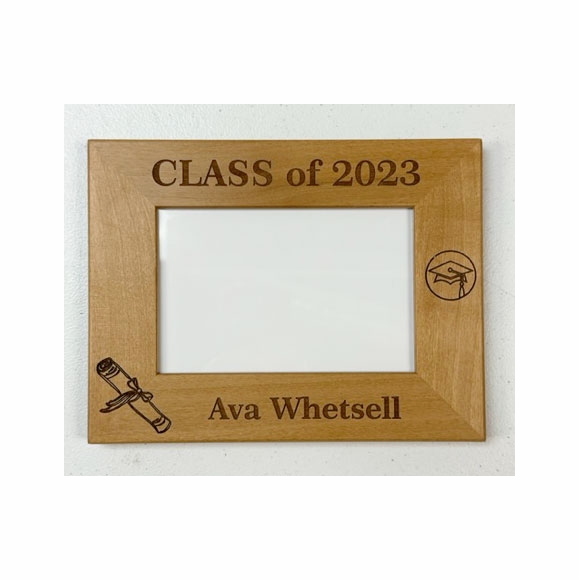 Picture Frame for Graduation Photo Personalized & Custom Engraved