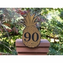 Pineapple Shape House Number Sign