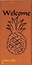 Brick Engraved With Welcome Pineapple