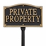 Private Property Sign For Wall or Lawn Mount