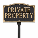 Private Property Sign For Wall or Lawn Mount