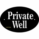 Private Well Sign