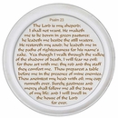 Psalm 23 Plaque - Hanging Wall Art Sign, Room Decor