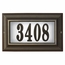Lighted Address Number Sign