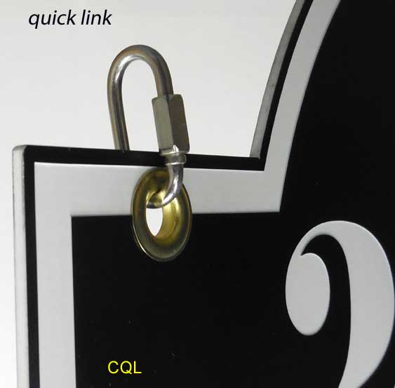 Quick Link Hanging Sign Hardware