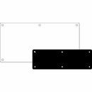 Rectangular Blank Panels to hide unsightly holes