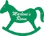 Child's Room Door Sign - Rocking Horse Shape Plaque For Kid's Room