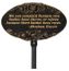 Abraham Lincoln Quote Rose Bushes Garden Plaque