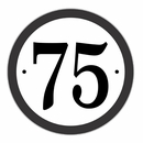 Round Address Sign For Up To 4 House Numbers