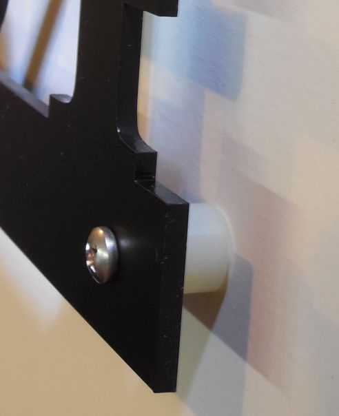 Script House Address Number, Name, or Street Sign Spelled Out