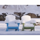 Seaside Casual 32"W Adirondack Shell Back Occasional Chair