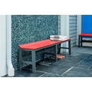 Seaside Casual 72" SYM Long Outdoor Dining Bench