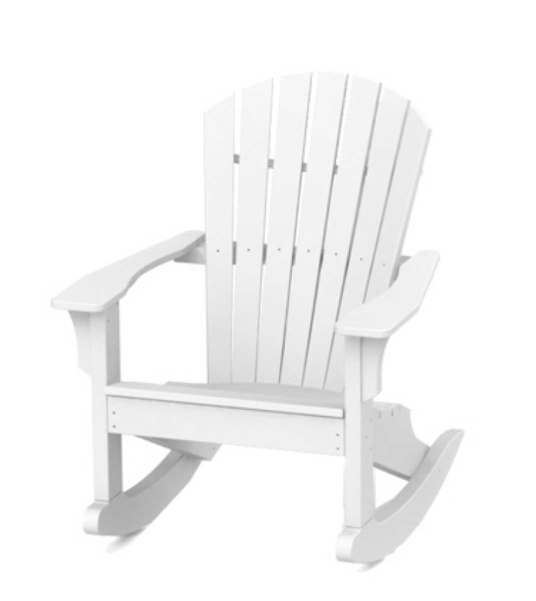 Seaside Casual Adirondack Shellback Rocking Chair