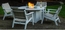 Seaside Casual Aura Round Fire Table - Propane Fire Pit