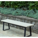 Seaside Casual Mid Century Modern HIP Outdoor Bench