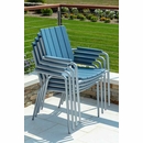 Seaside Casual Mid Century Modern HIP Outdoor Chair