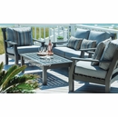 Seaside Casual Nantucket Deep Seating Outdoor Love Seat