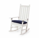 Seaside Casual Porch Rocker Seat Cushion