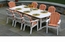 Seaside Casual Portsmouth Long Outdoor Dining Table 42" x 100"