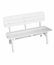 Seaside Casual Portsmouth 48" Outdoor Dining Bench With Back