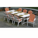 Seaside Casual Portsmouth Long Outdoor Dining Table 42" x 100"