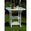 Seaside Casual Portsmouth Small Square Outdoor Bar Table 30" x 30"