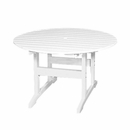 Seaside Casual Salem Round Outdoor Dining Table 48"