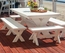Seaside Casual Sonoma Outdoor Dining Bench