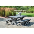 Seaside Casual Sonoma Gathering Table - Large Outdoor Picnic Table