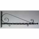 Sign Hanging Bracket With Decorative Scrollwork For Small, Medium, and Large Hanging Address Plaques and Signs