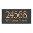 Slate Address Sign