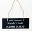 Personalized Slate House Established Sign With Year and Name