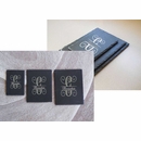 Slate Trivets Monogrammed Set of 3
