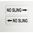 Sling Sign Boat Label