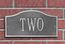 Small Arched Address Plaque
