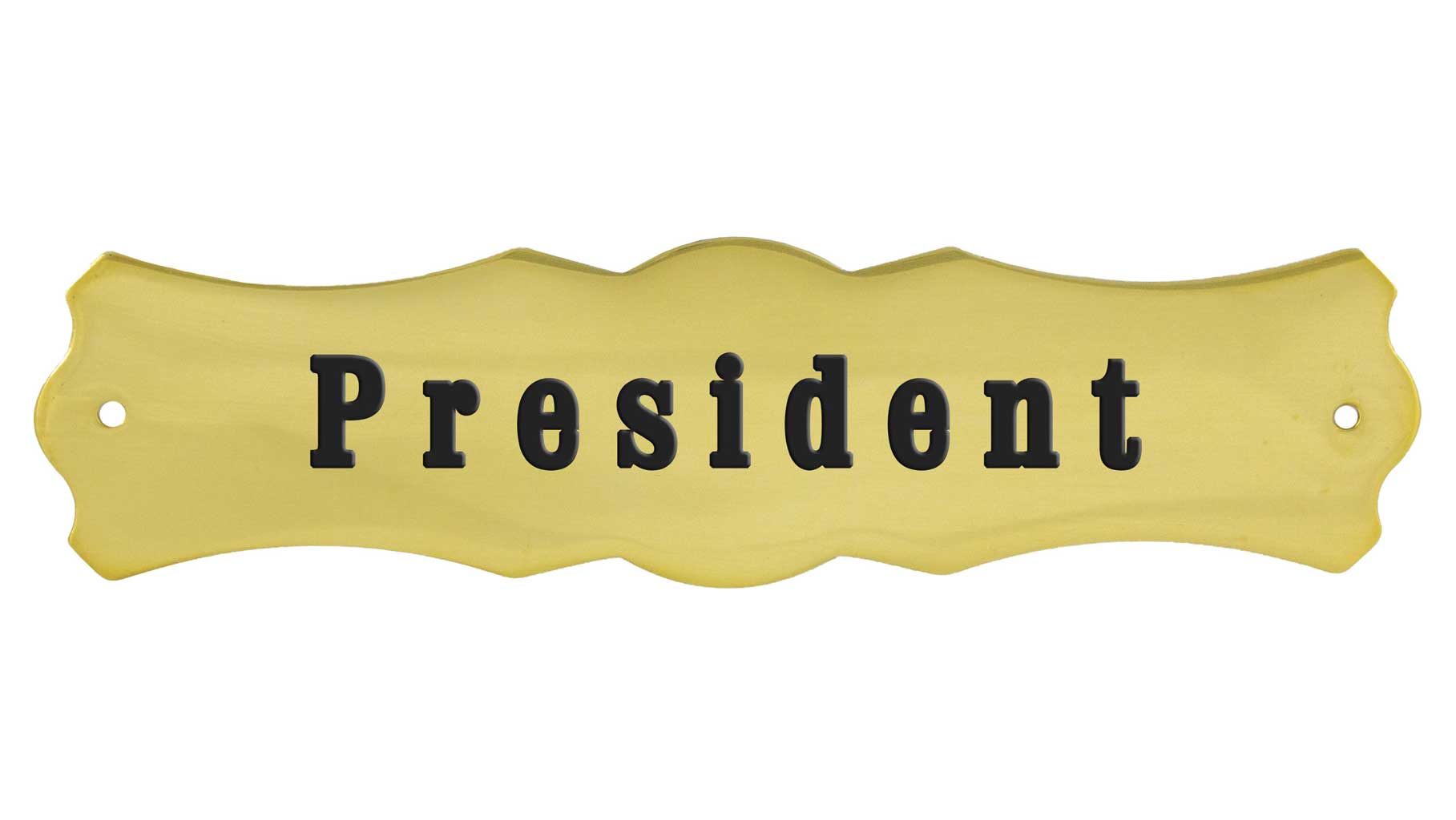 Engraved Brass Door Sign Nameplate or Room Number