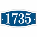 Small Double Arch Address Plaque