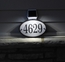 Solar Light House Number Sign