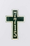 Solid Brass Christian Cross Address Plaque