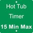 Spa Hot Tub Timer Sign