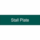 Stall Plate