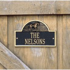 Stall Plates & Horse Signs